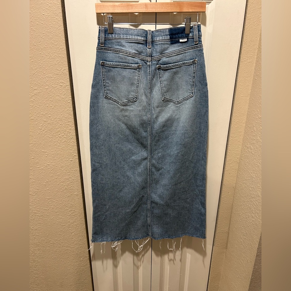 DAZE Girl Next Door Midi Skirt Organic Cotton , size 26 - Picture 9 of 9